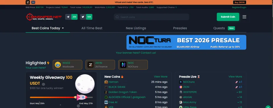 Coinsniper