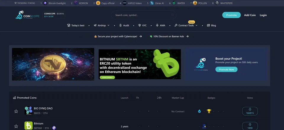 Coinscope